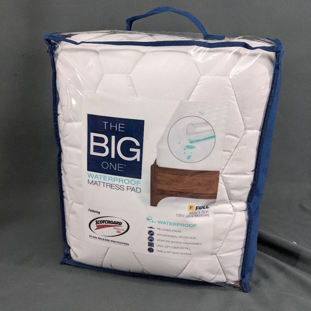 The Big One® Waterproof Mattress Pad (New)